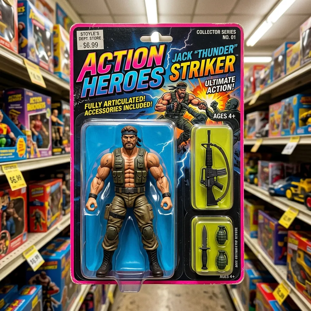 Retro 80s, Blister Pack