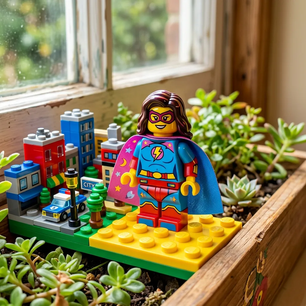 Minifigure Superhero