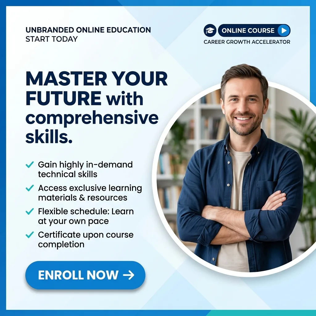 Online Course Ad