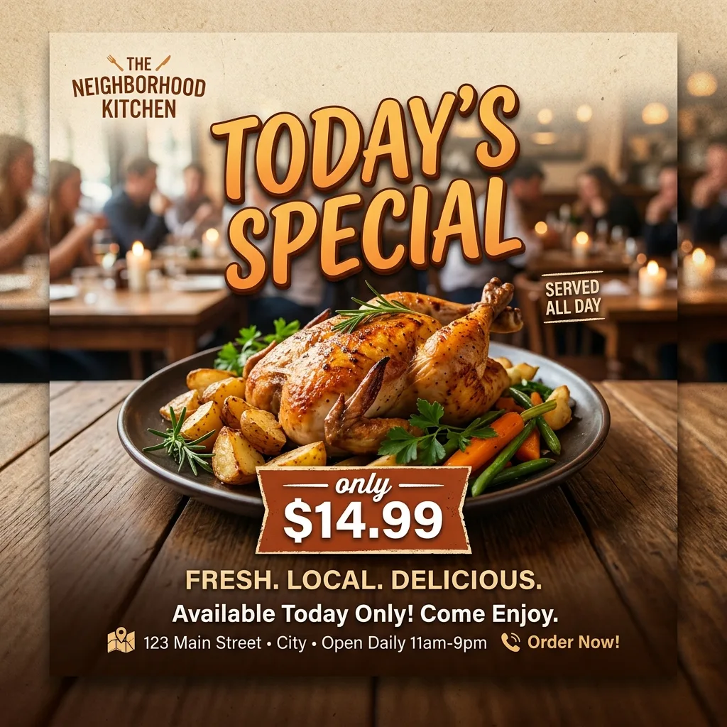 Restaurant Special