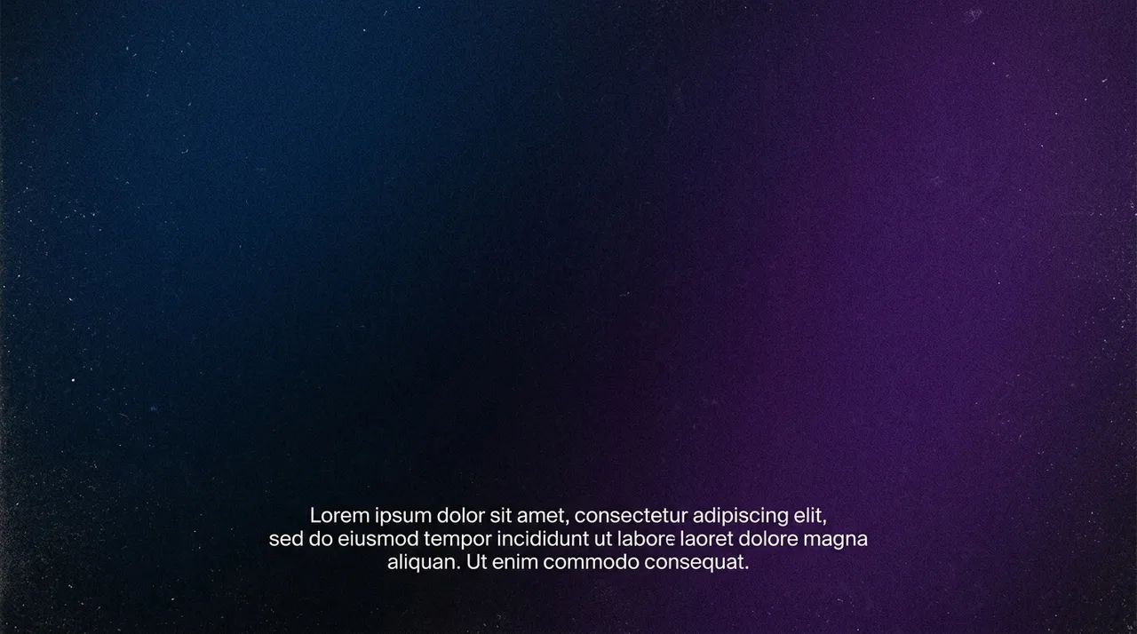 Grainy Gradient Hero