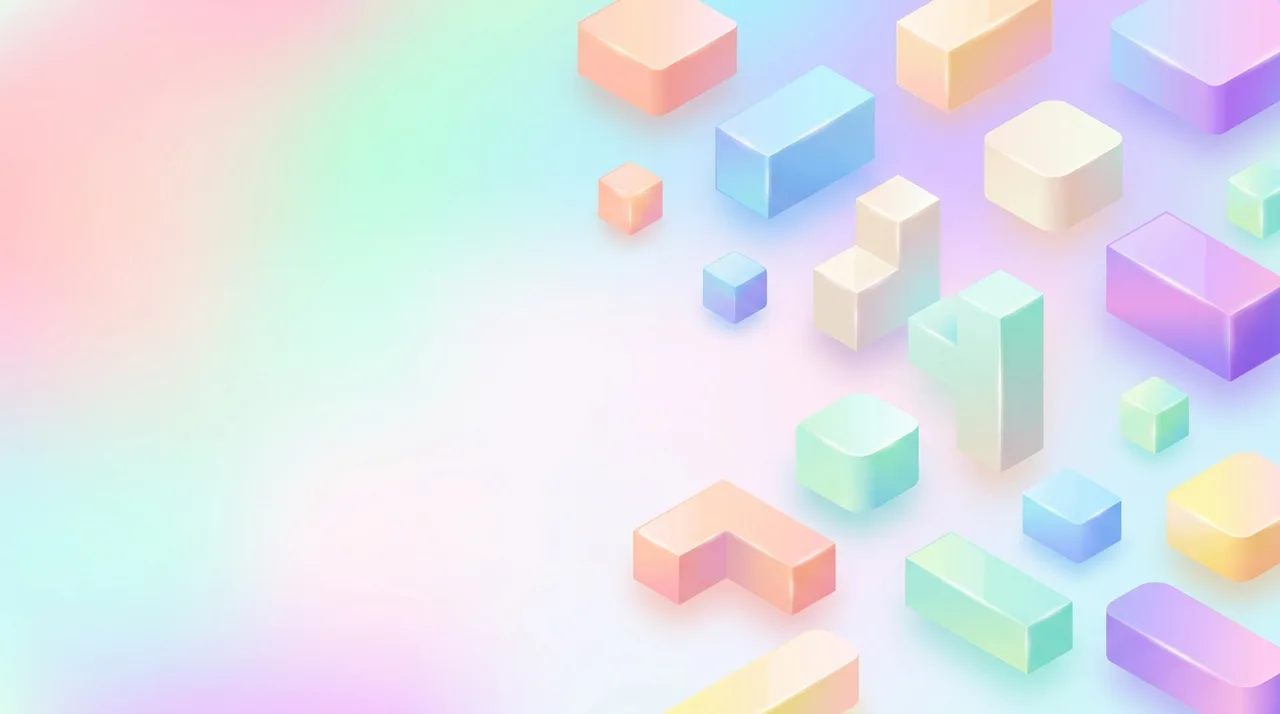 Isometric Shapes Hero