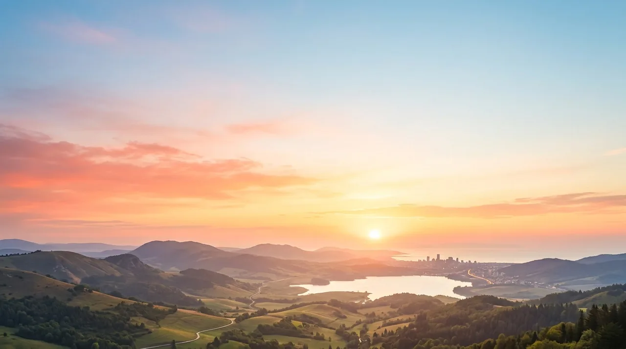 Sunrise Gradient Hero