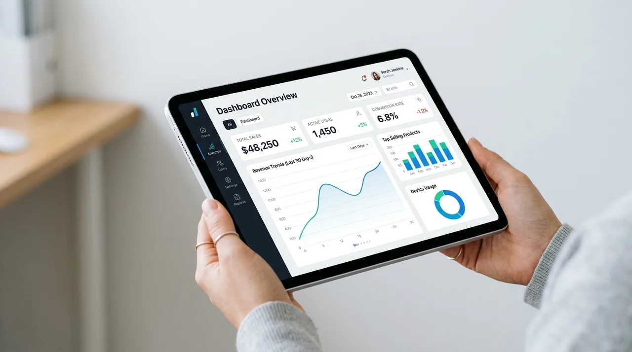 Tablet Dashboard