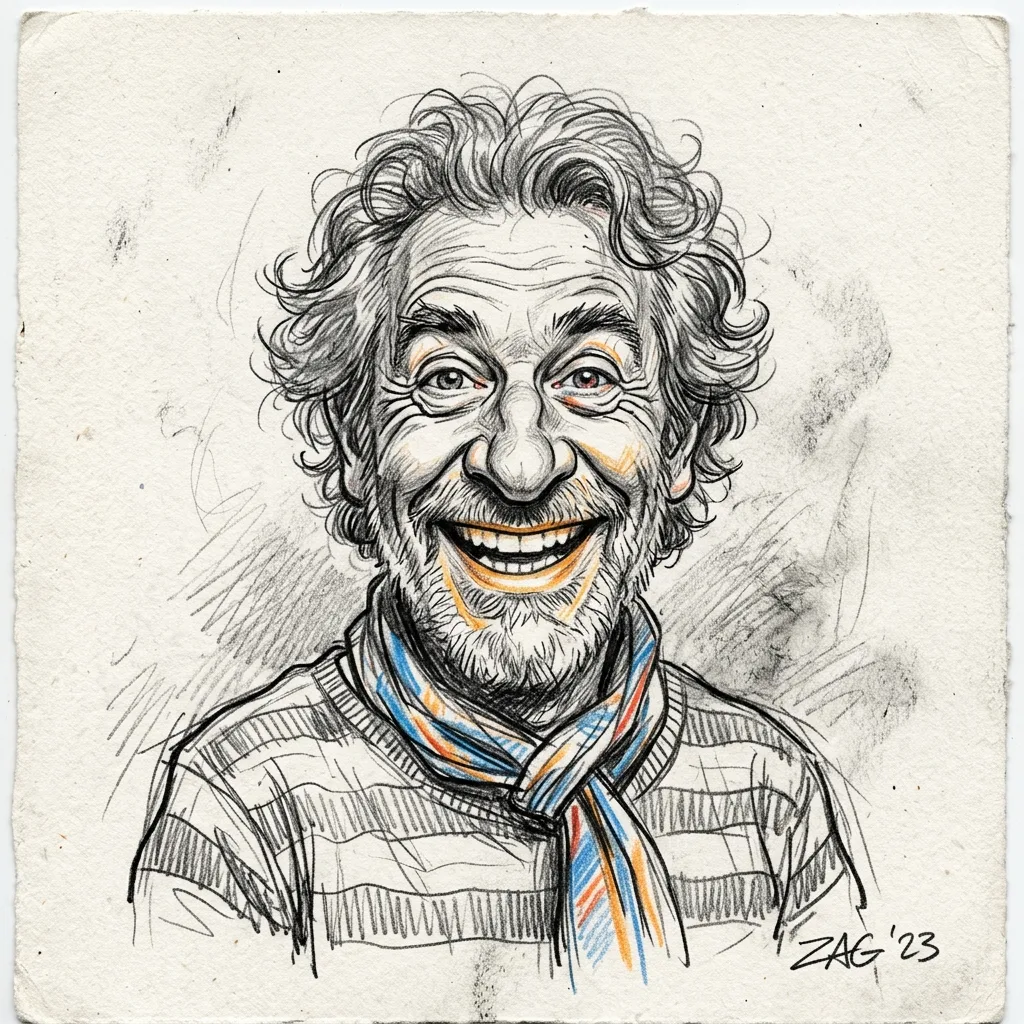 Pencil Caricature