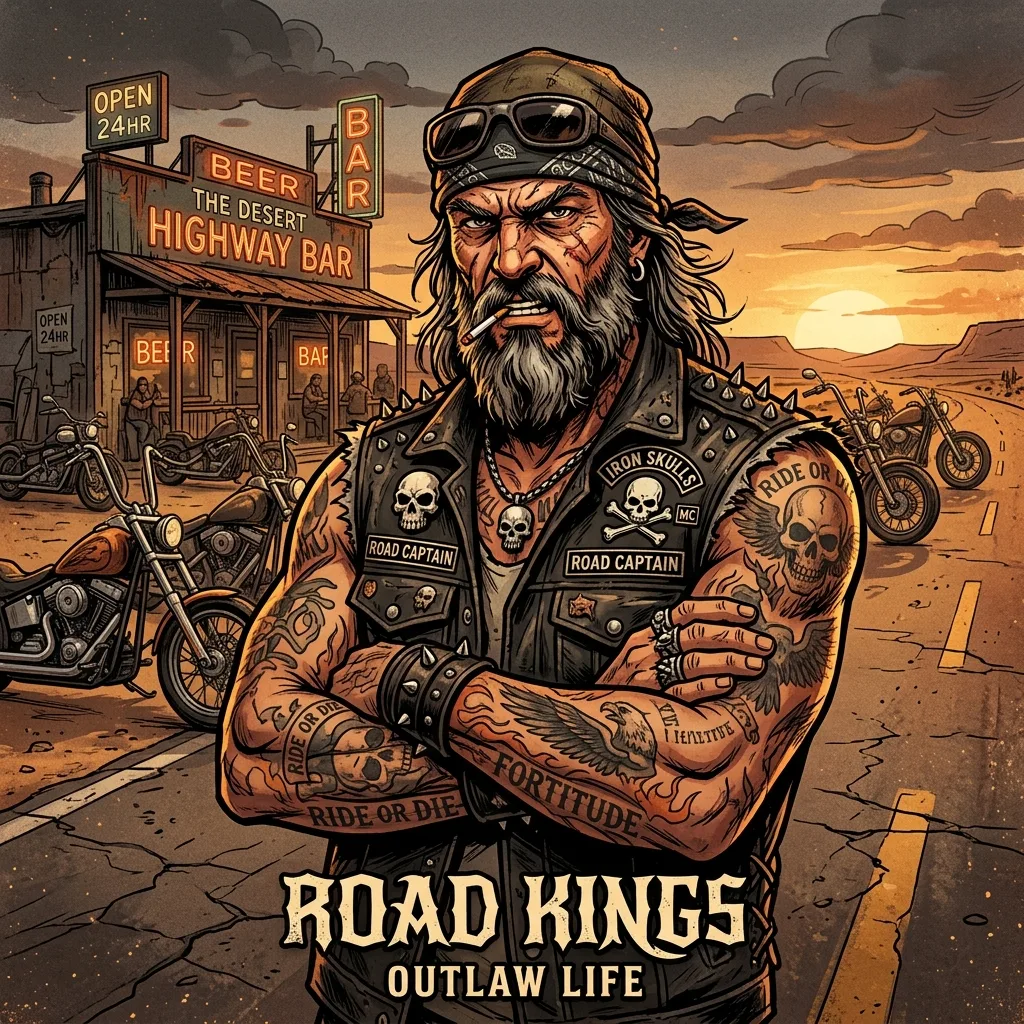Biker Gang Leader