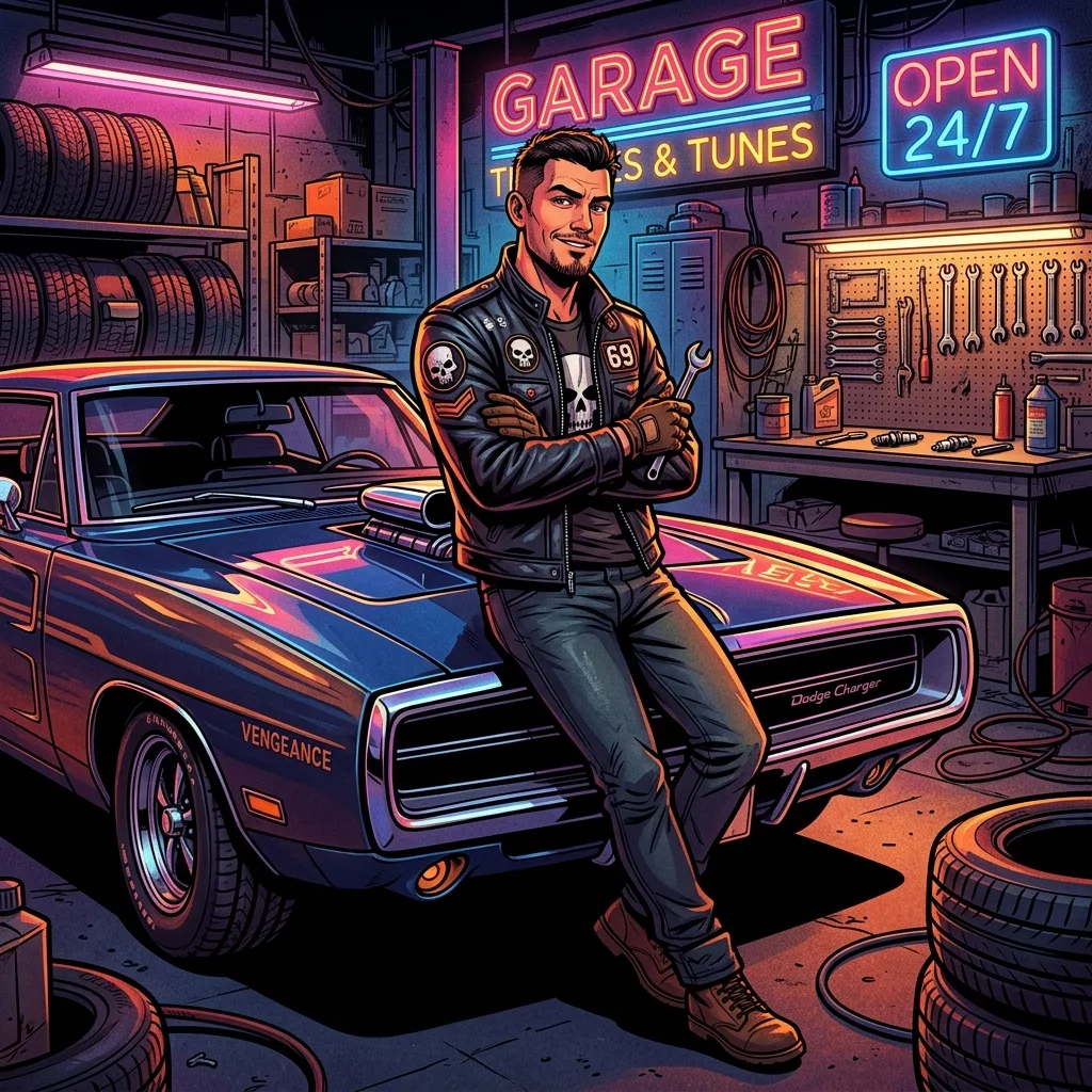 Muscle-Car Garage