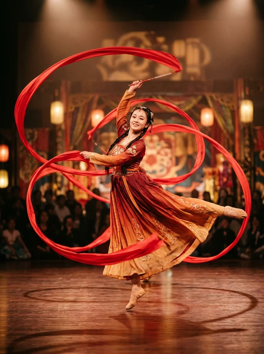 Chinese Ribbon Dance