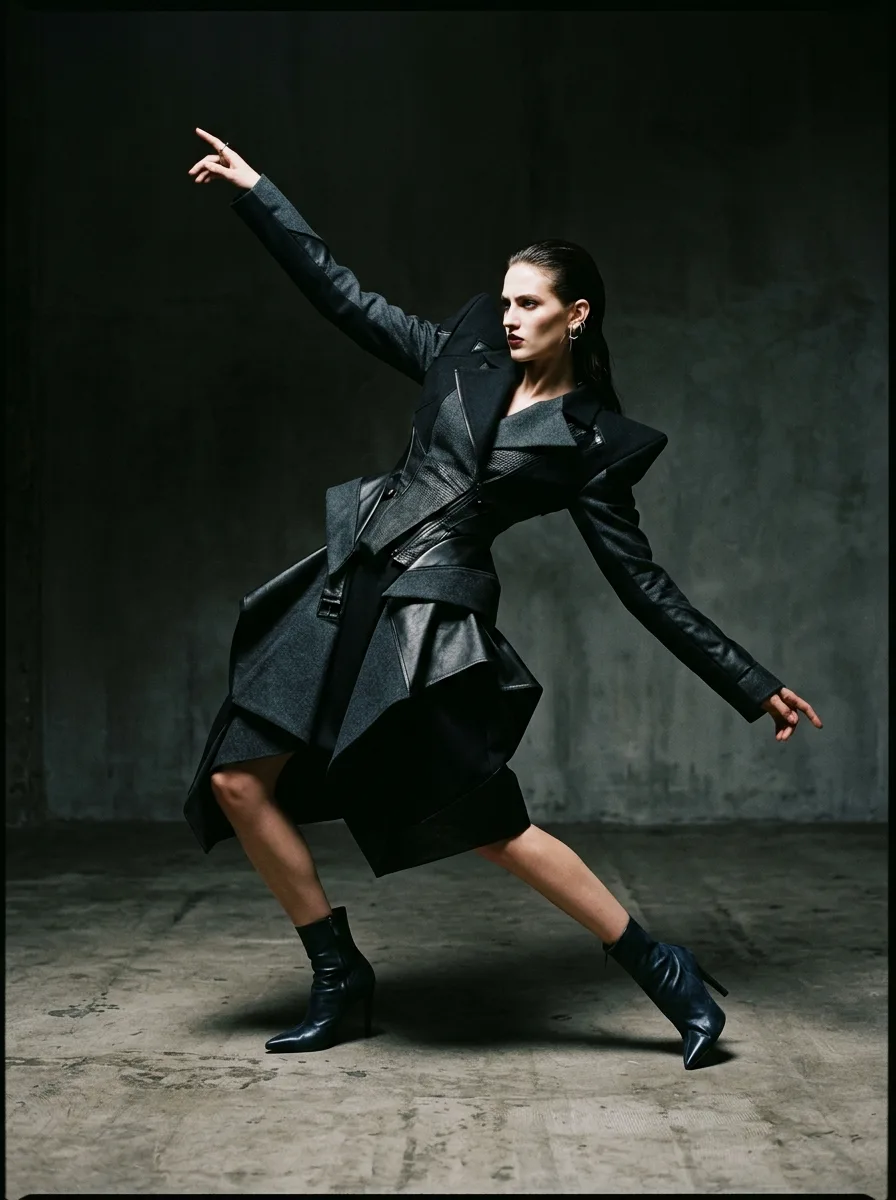 Fashion Editorial Pose