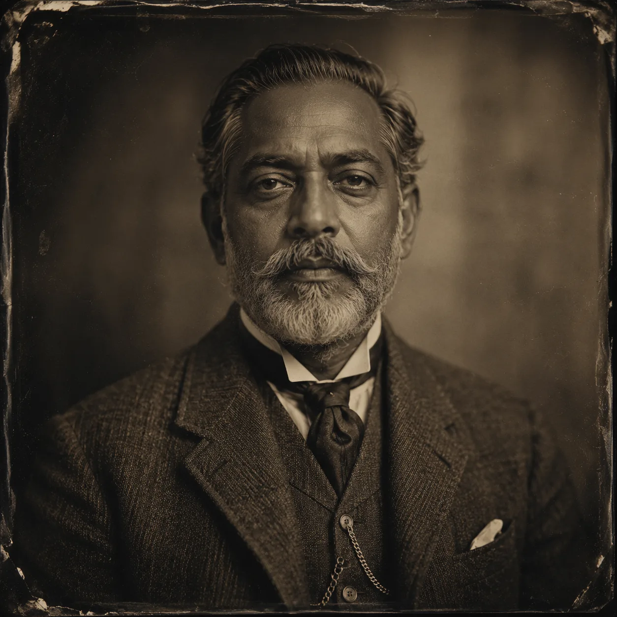 Antique portrait of a dignified man