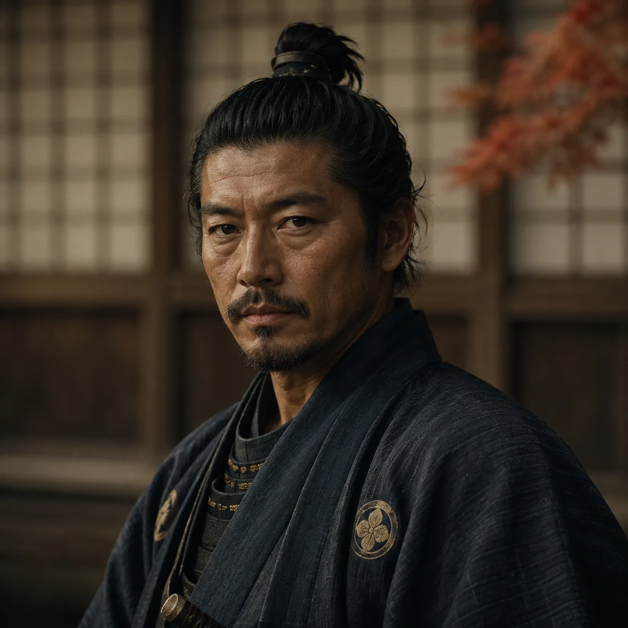 Edo-period Japan portrait
