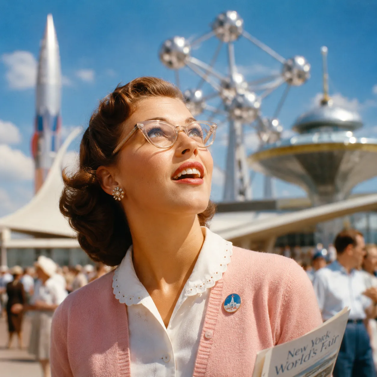 Awe at the World's Fair expo