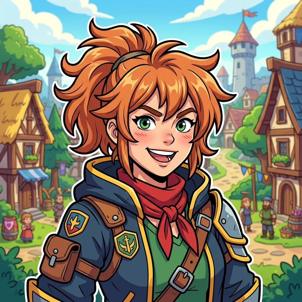 Cel-Shaded Hero