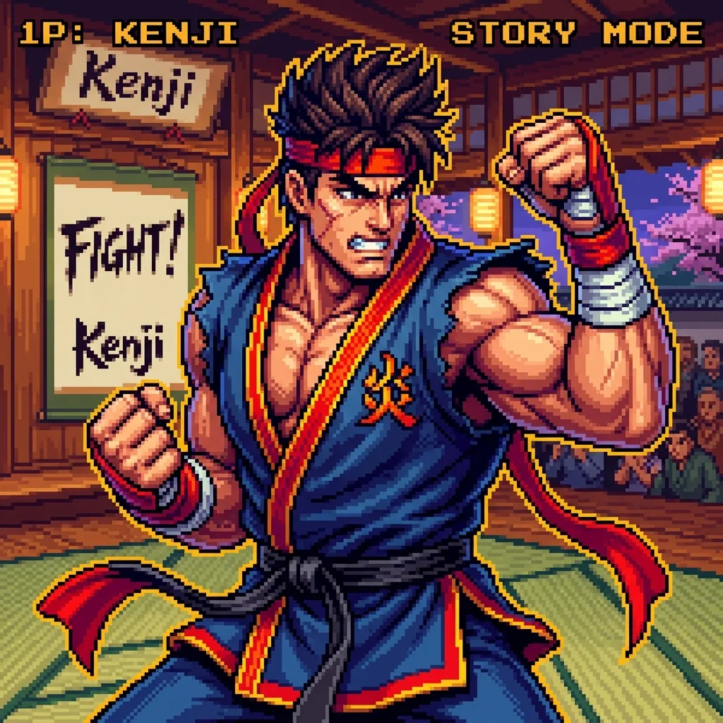 16-Bit Sprite Fighter