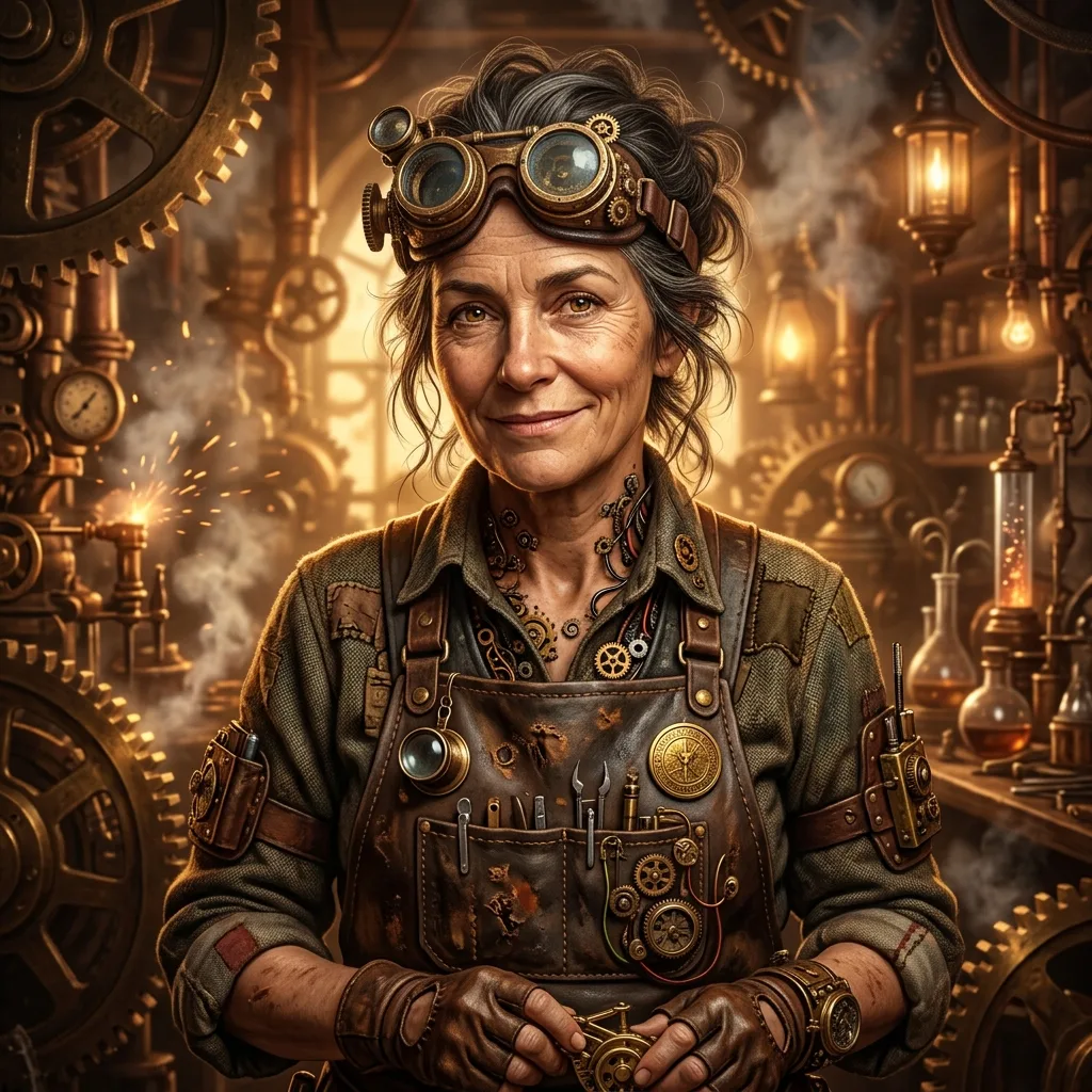 Steampunk Inventor