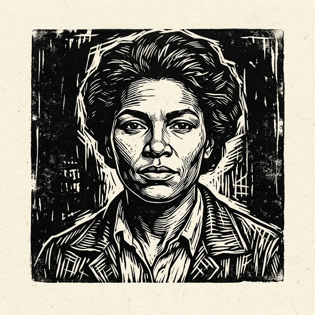 Linocut Print
