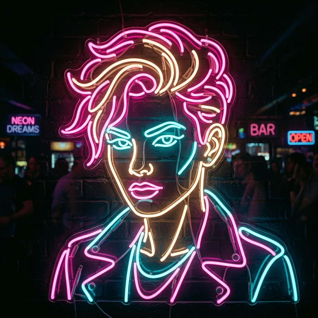 Neon Tube Outline