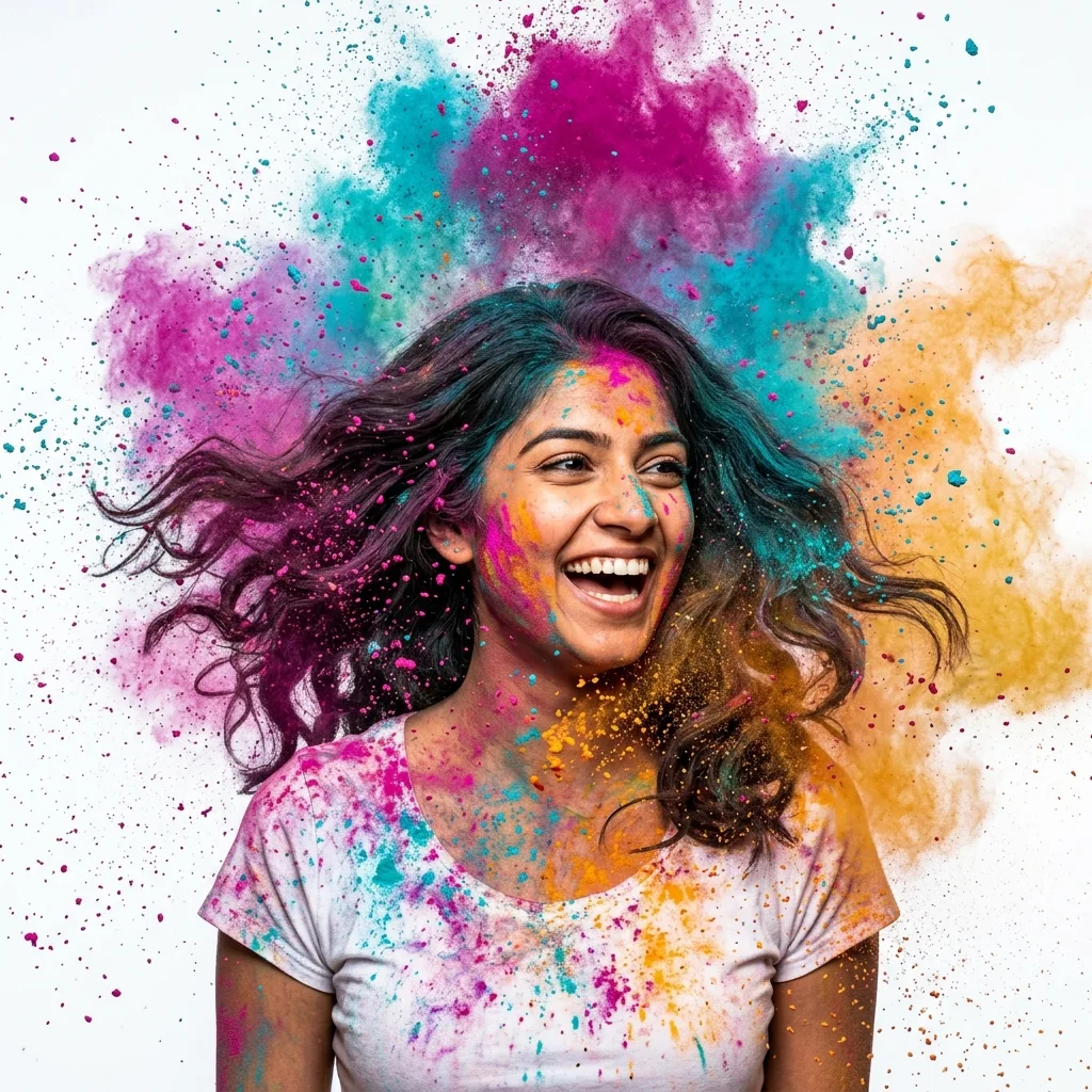 Powder Pigment Burst