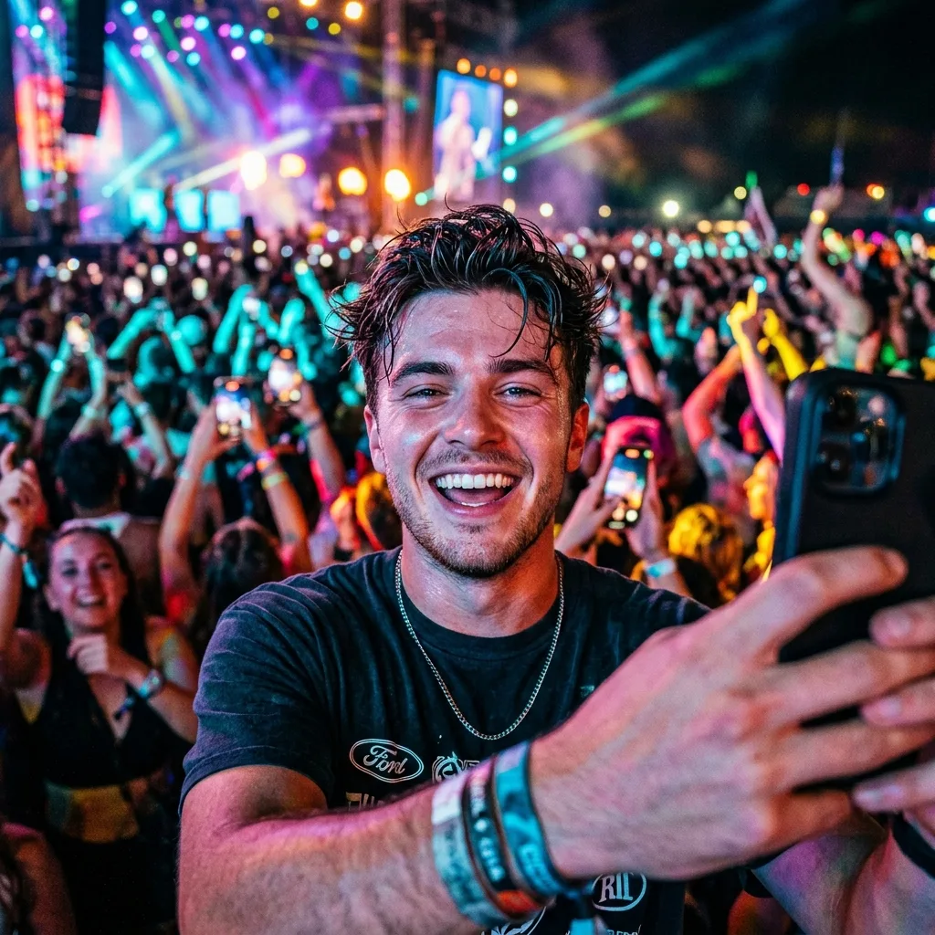 Concert Selfie