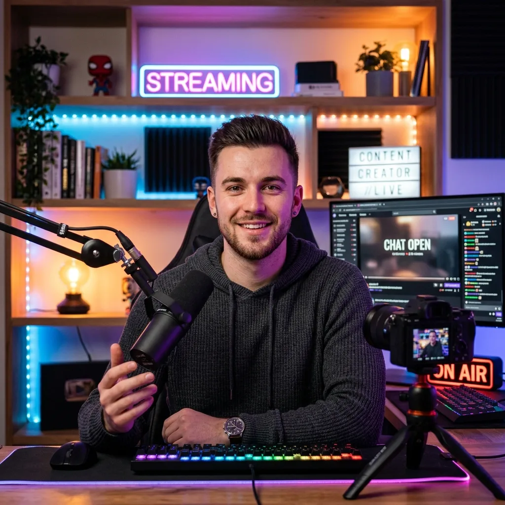 Creator Desk Setup