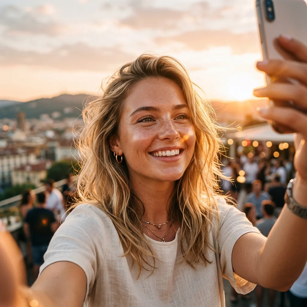 Influencer Selfies