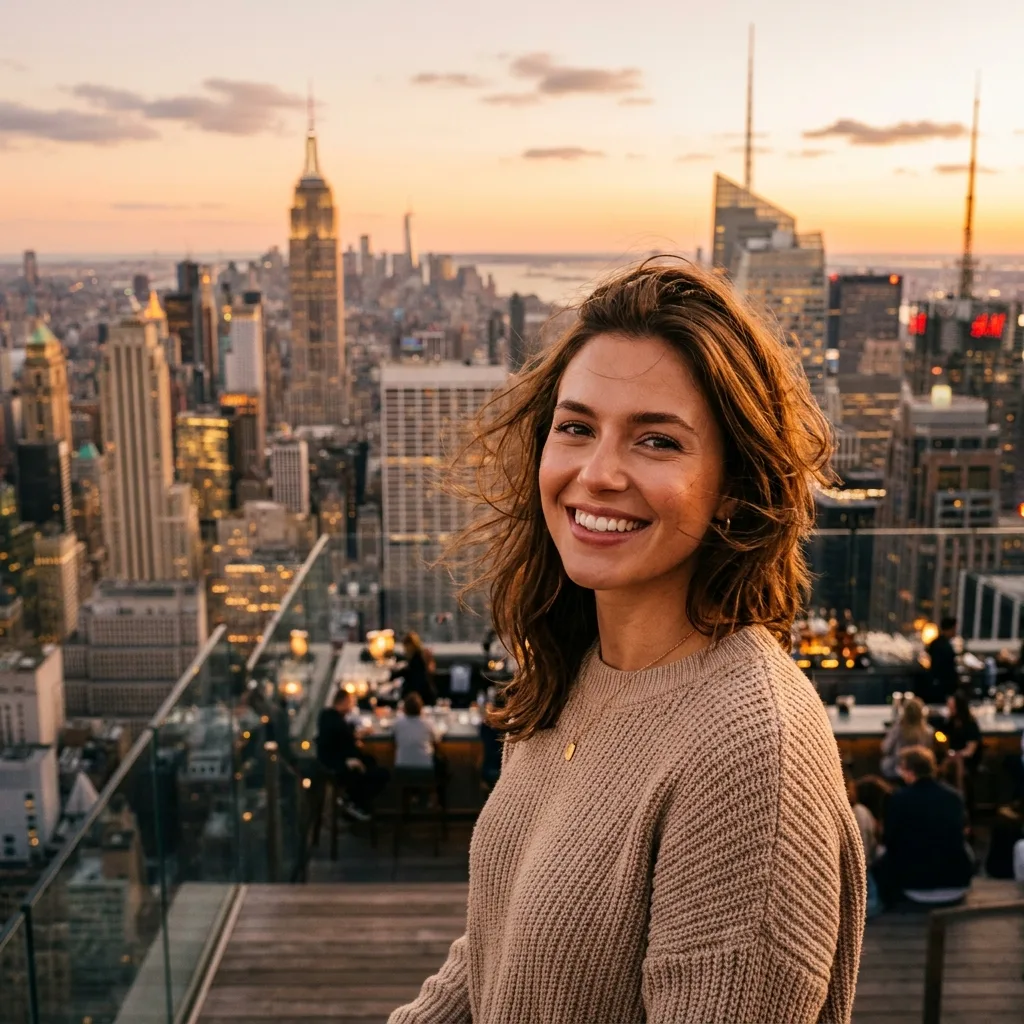 Rooftop Golden Hour
