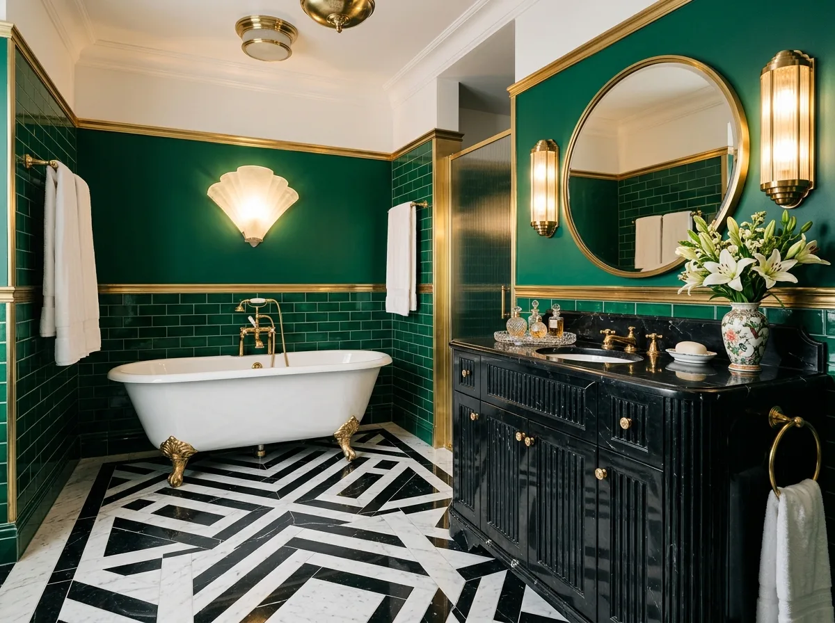 Art Deco Bathroom