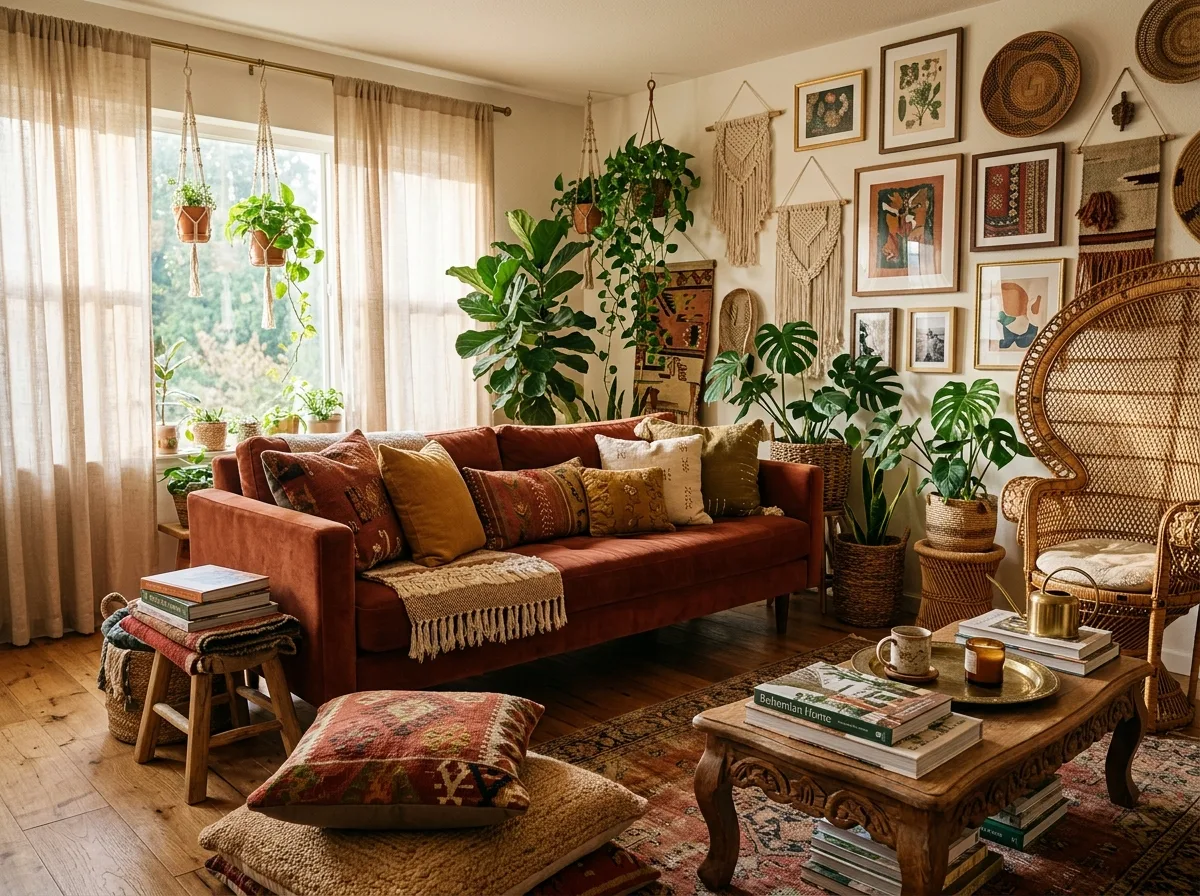 Bohemian Living Room