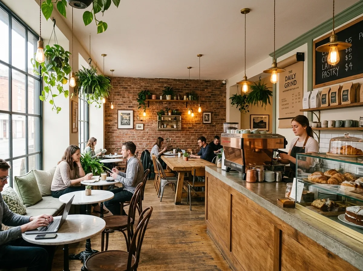 Boutique Cafe Interior