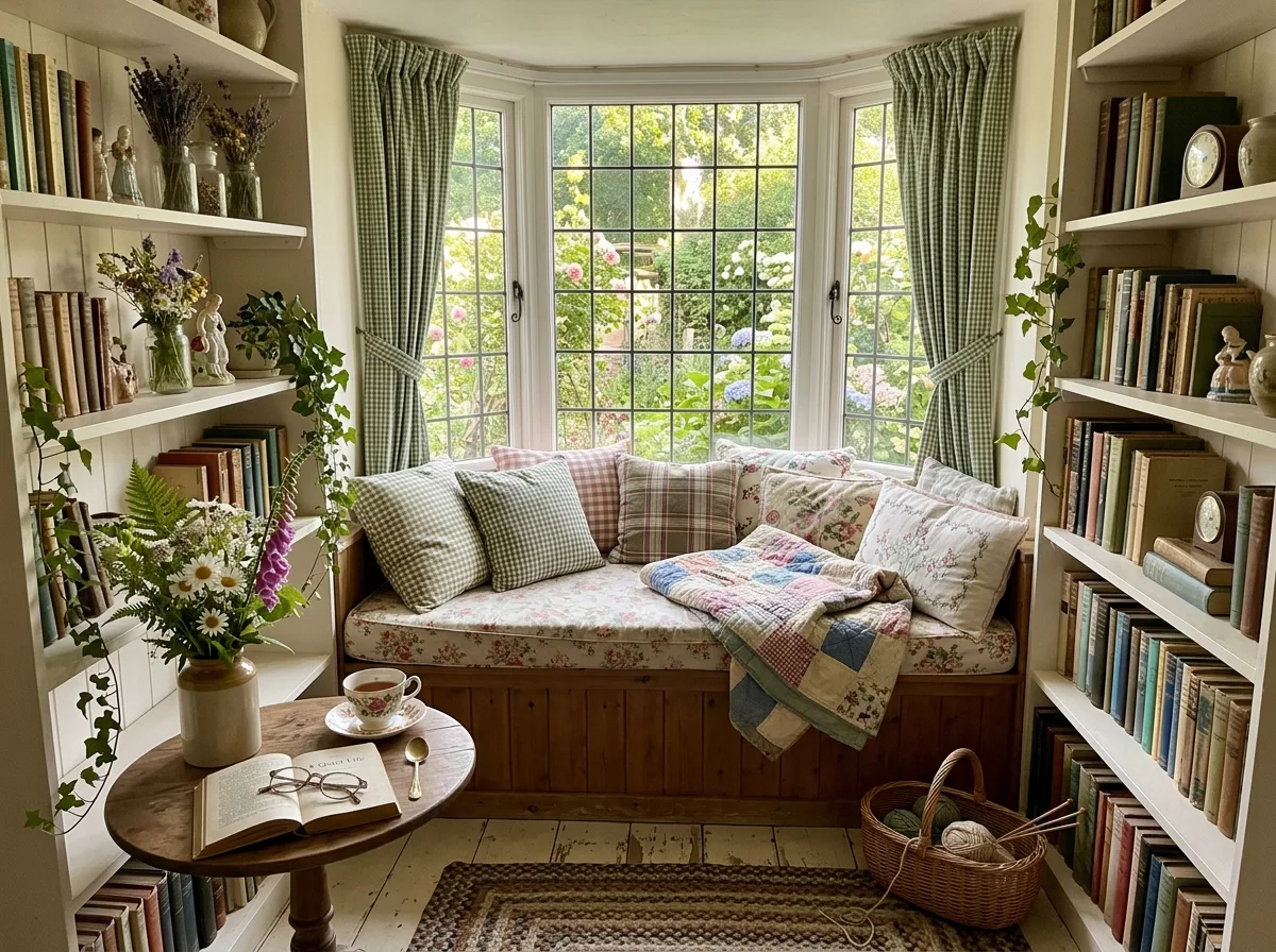 Cottagecore Reading Nook