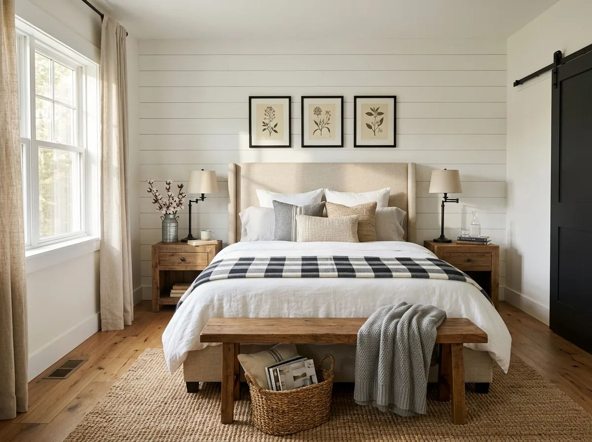 Modern Farmhouse Bedroom