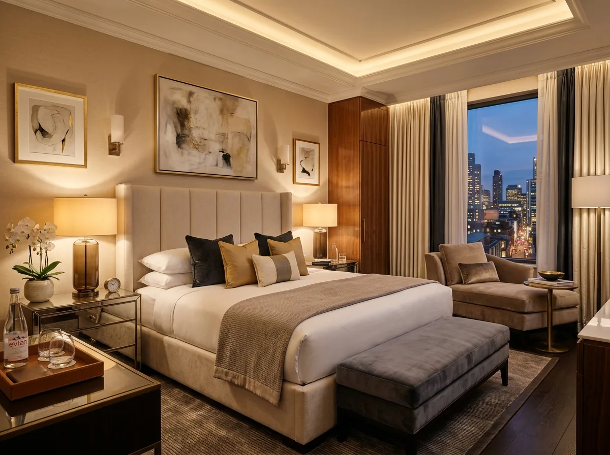Luxury Hotel Suite Bedroom