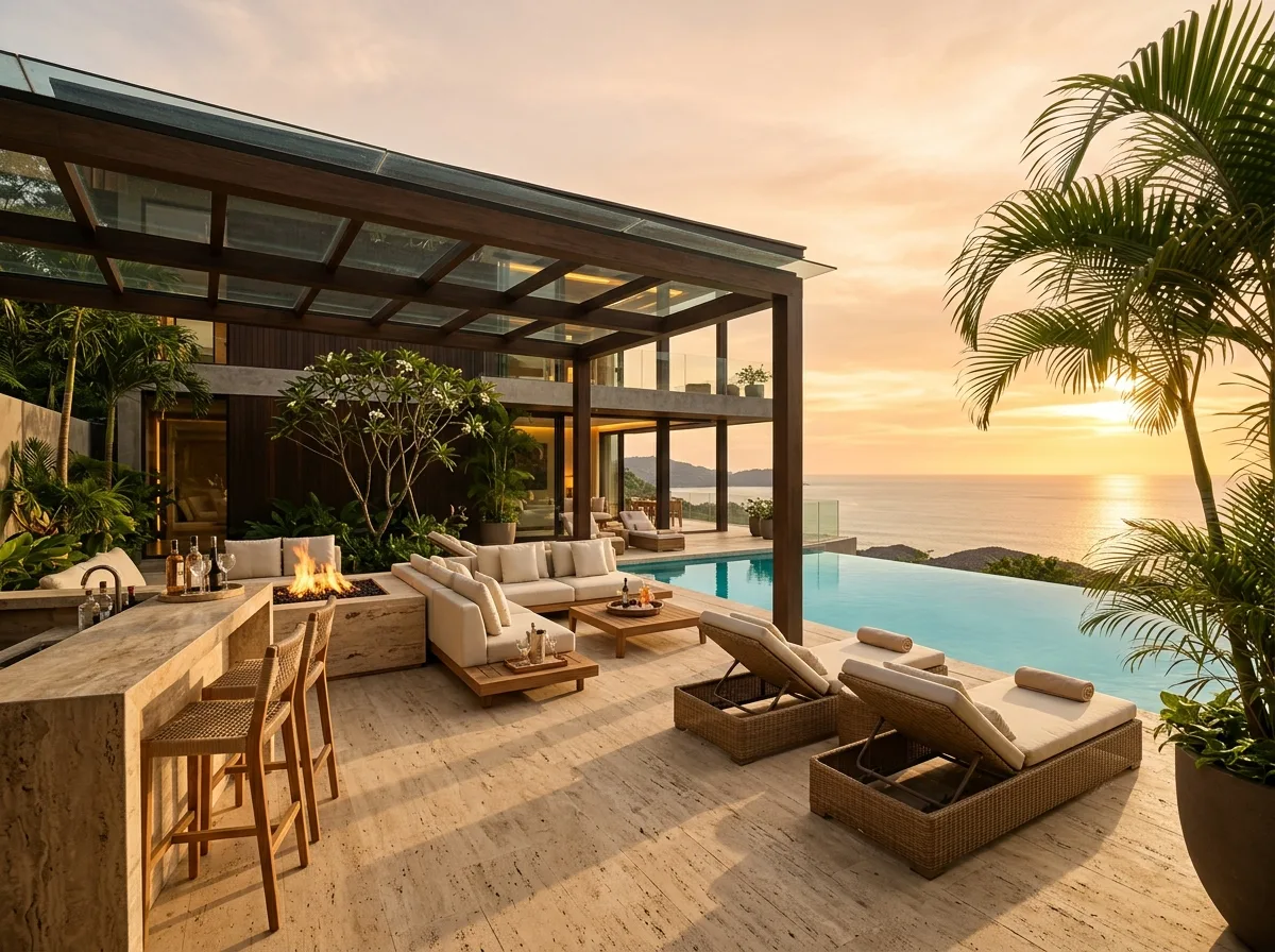 Infinity-Pool Villa Terrace