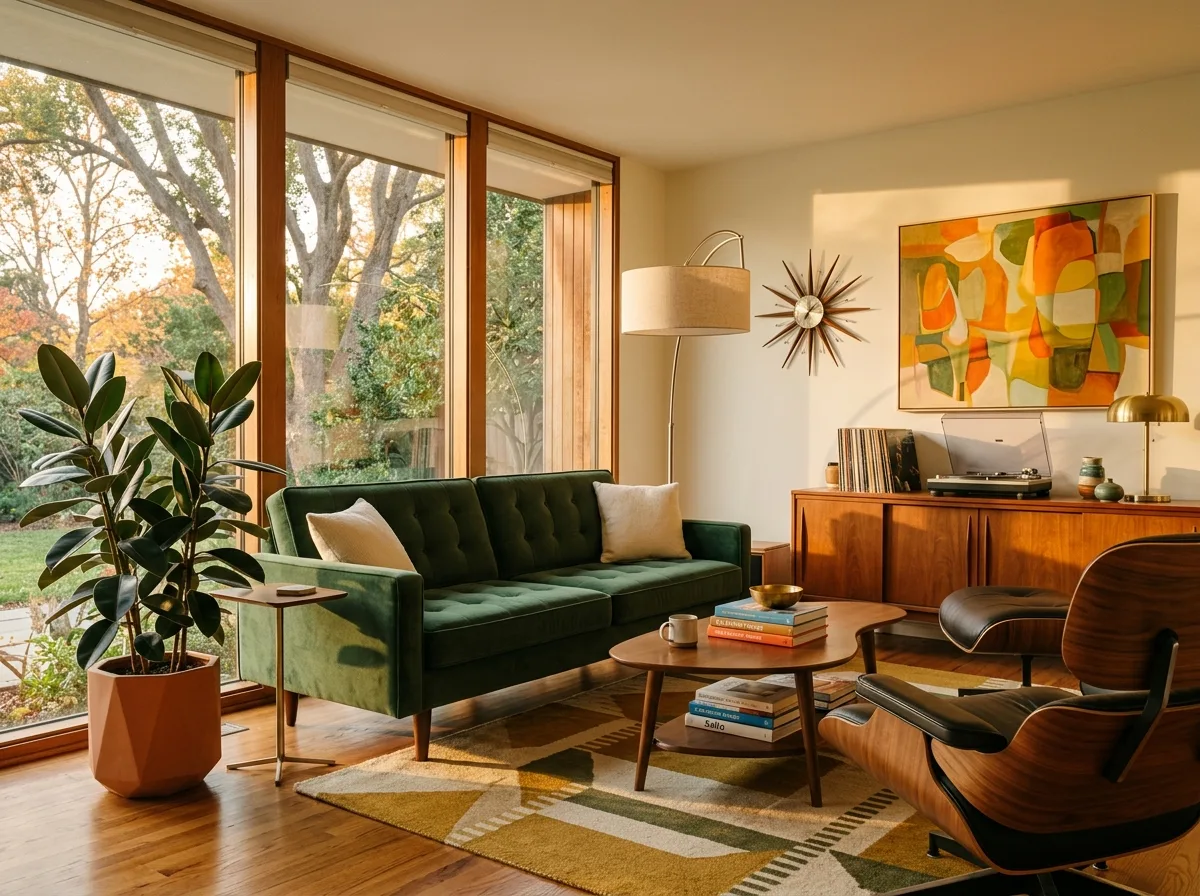 Mid-Century Modern Living Room