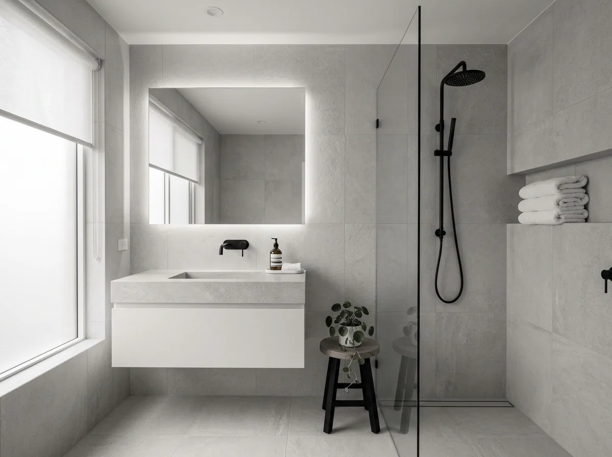 Modern Minimalist Bathroom