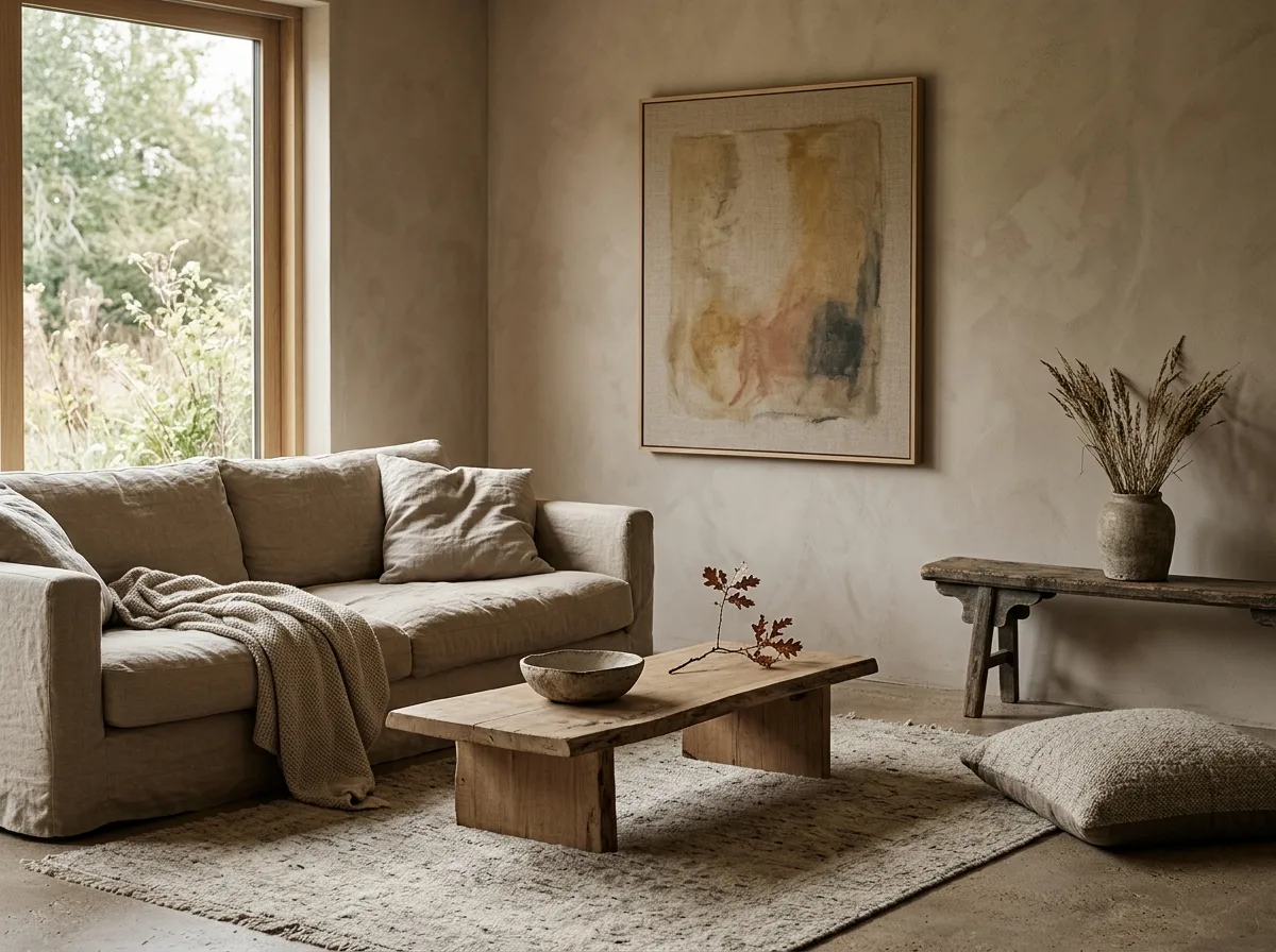 Wabi-Sabi Living Room