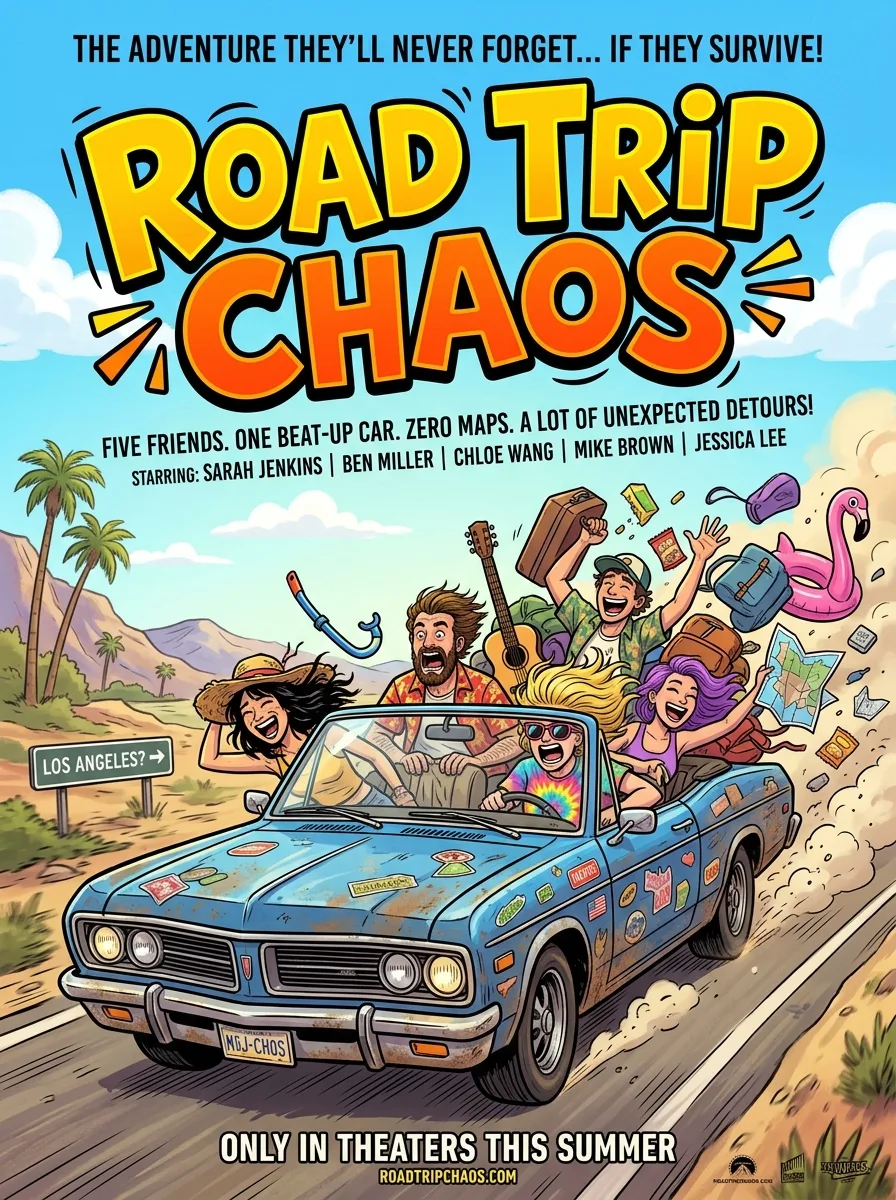 Comedy: Road Trip Chaos