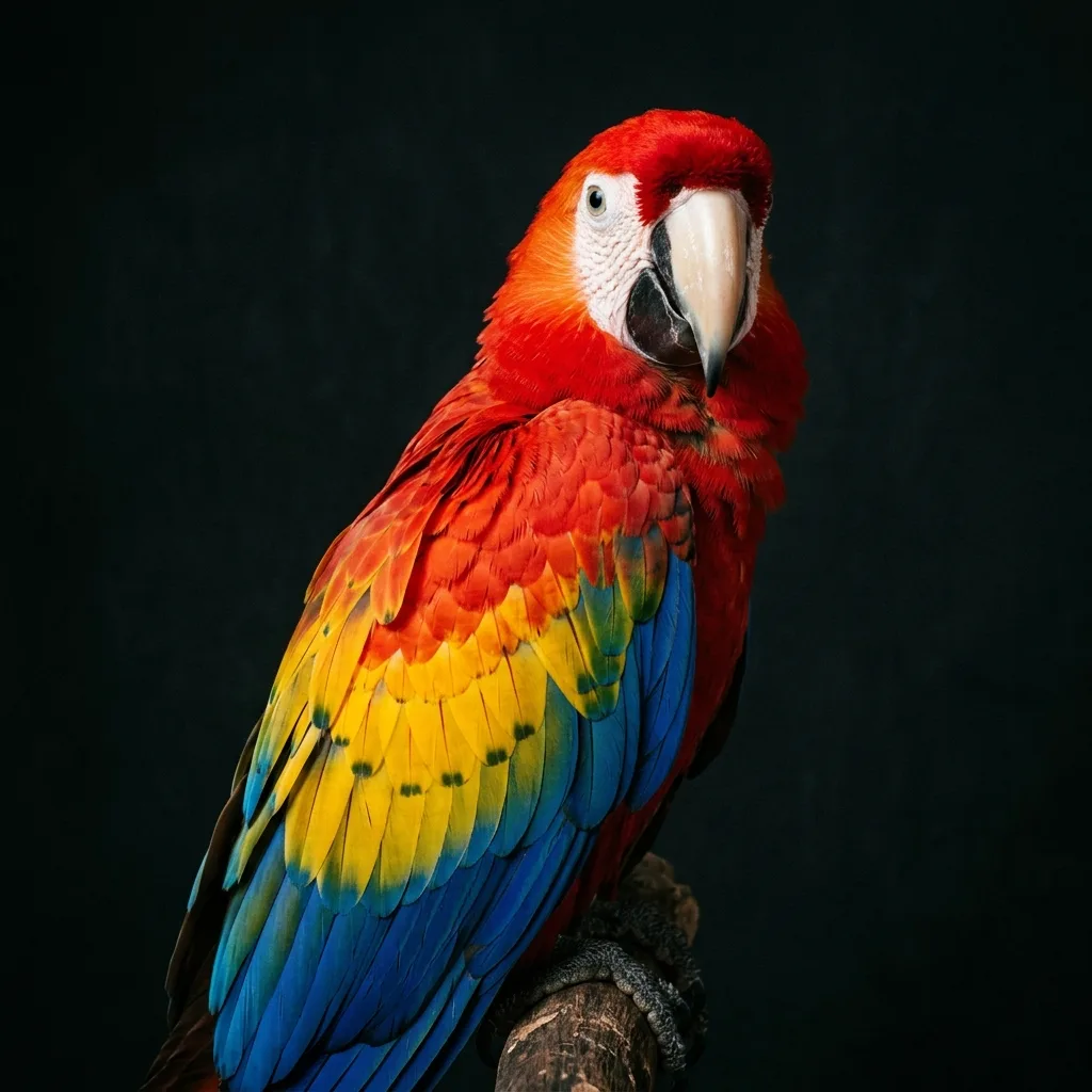 Vivid Macaw