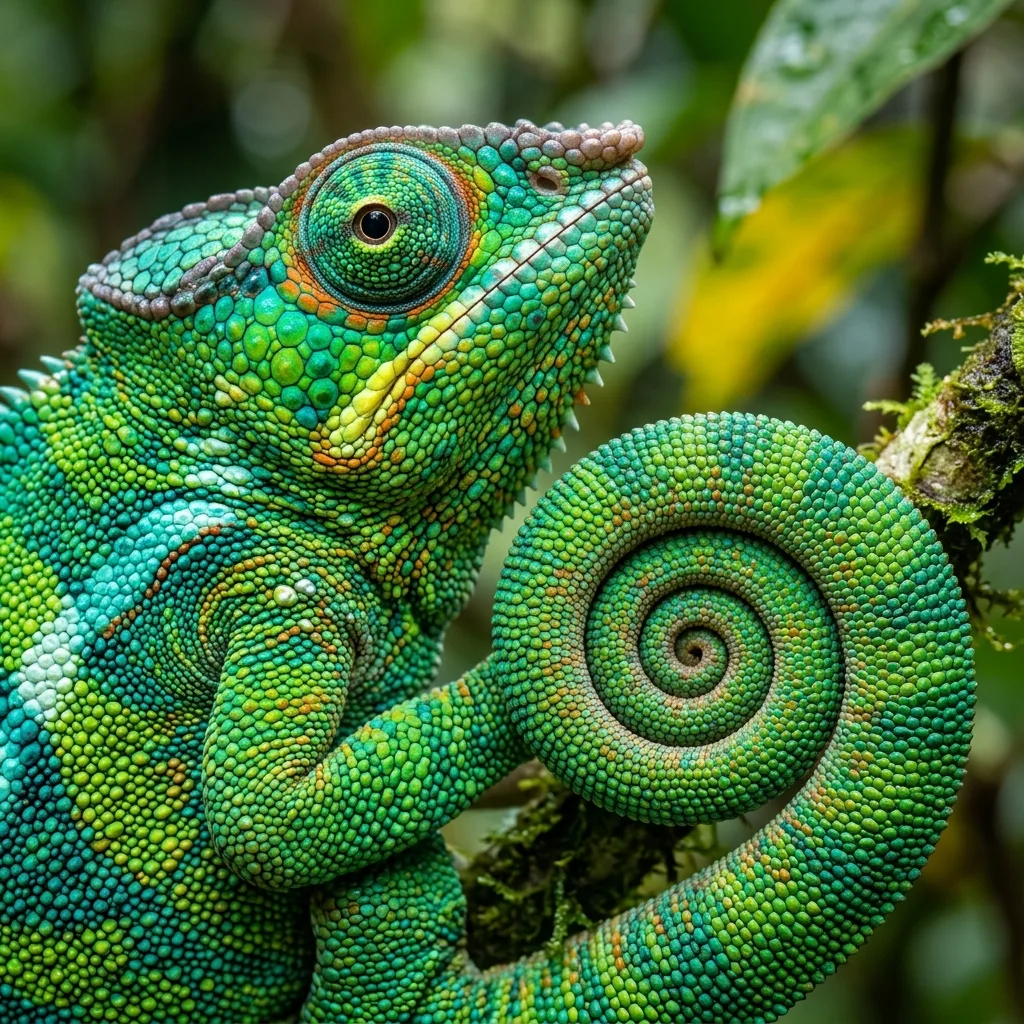 Macro Chameleon