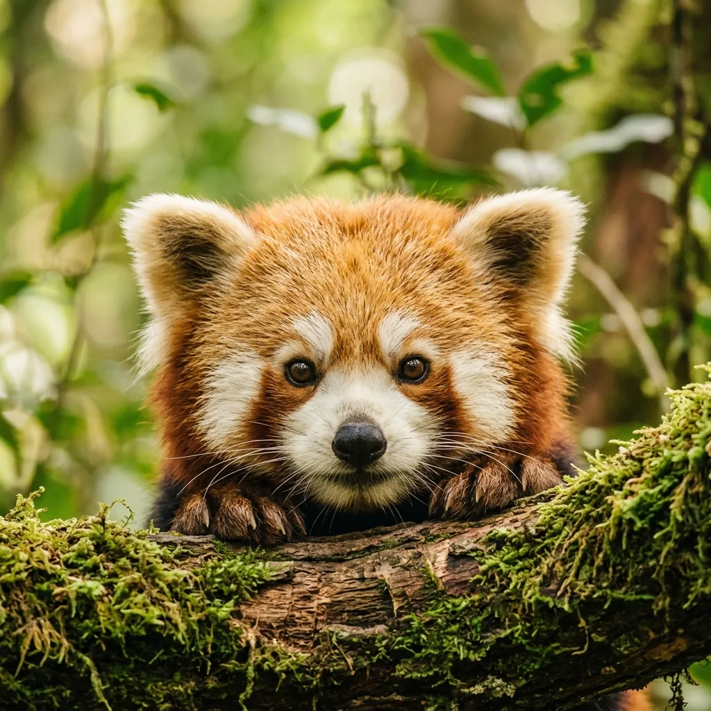 Red Panda Close-Up
