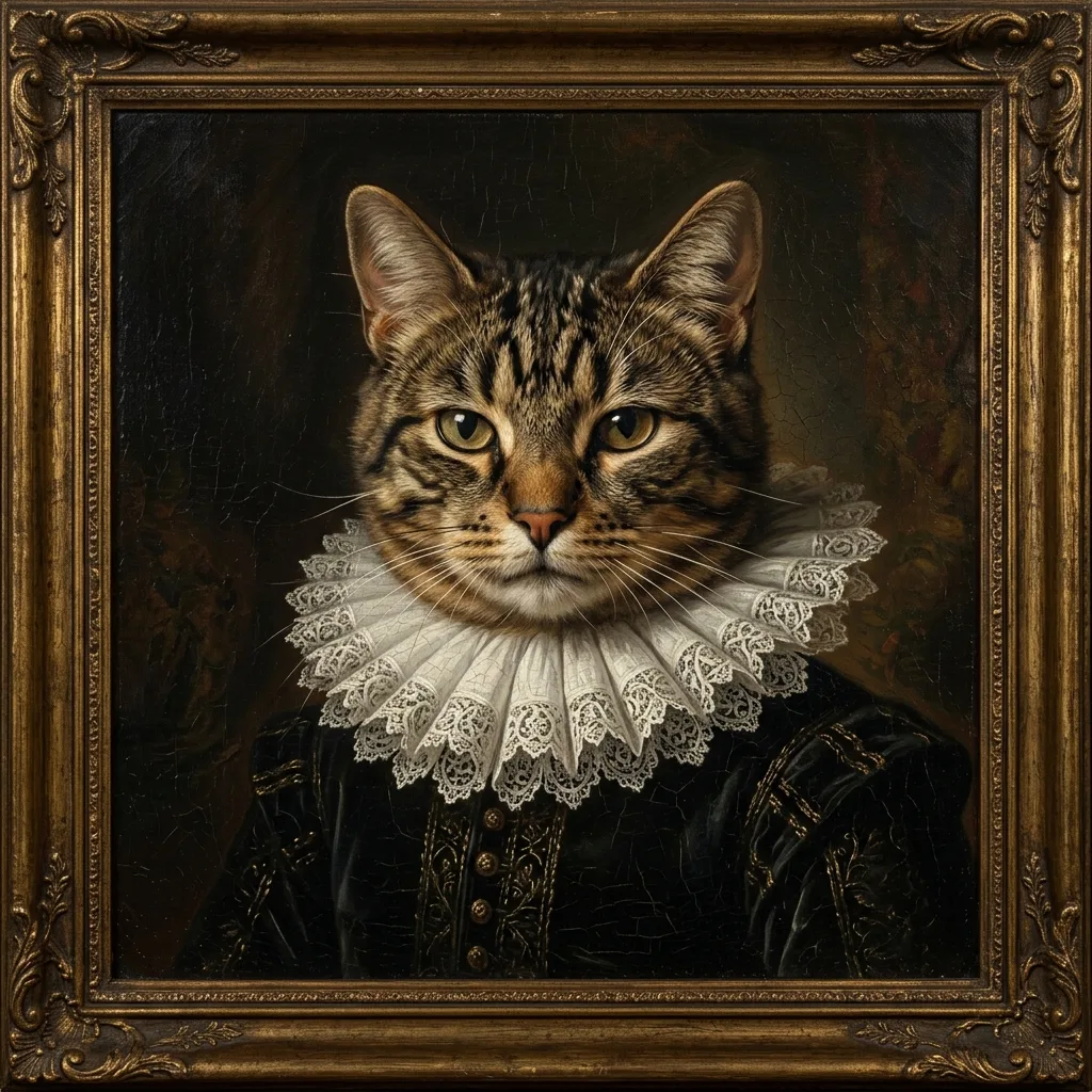 Renaissance Oil Portrait