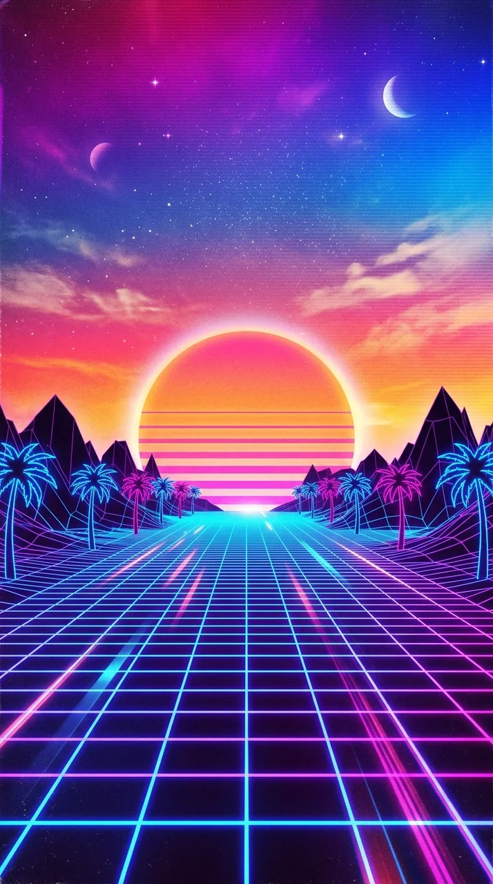 Synthwave Sunset