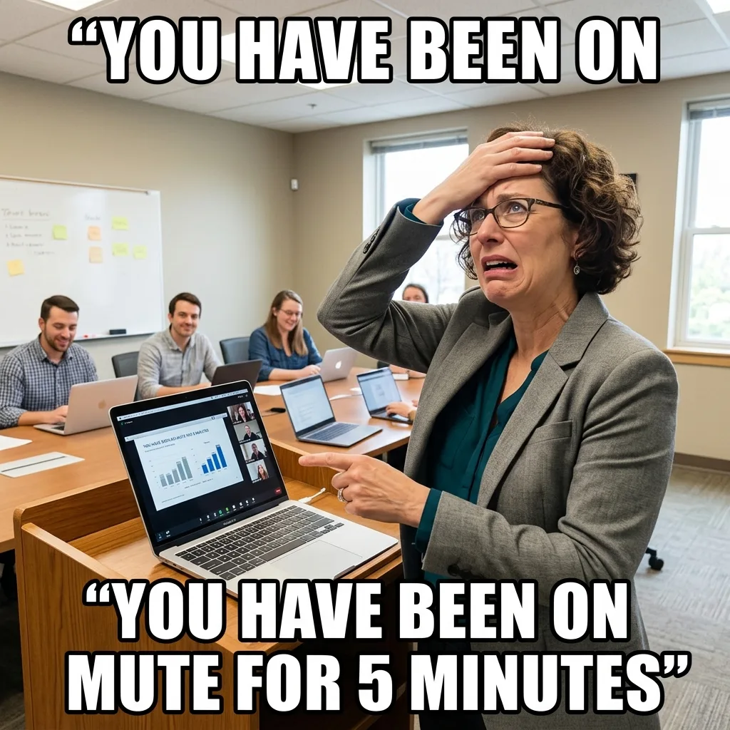 Talking On Mute