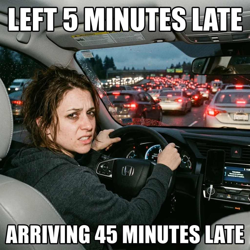 Five Minutes Late