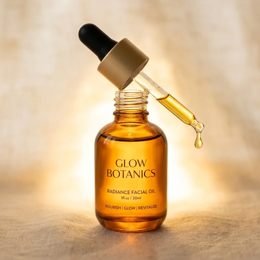 Facial Oil, Backlit Glow