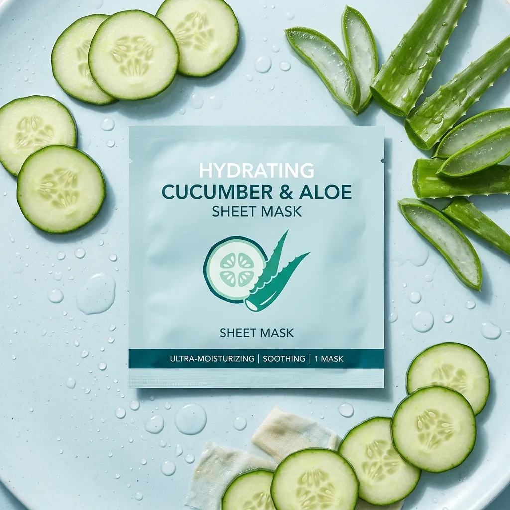 Sheet Mask Flat-Lay