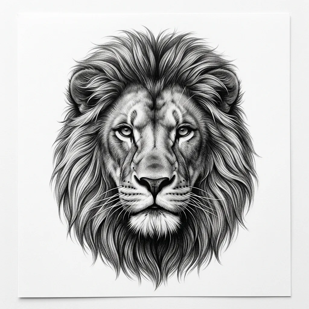 Realism Lion