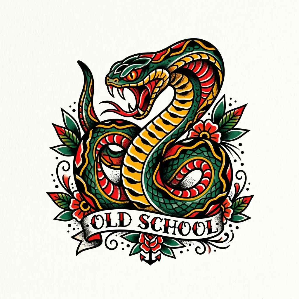 Coiled Snake