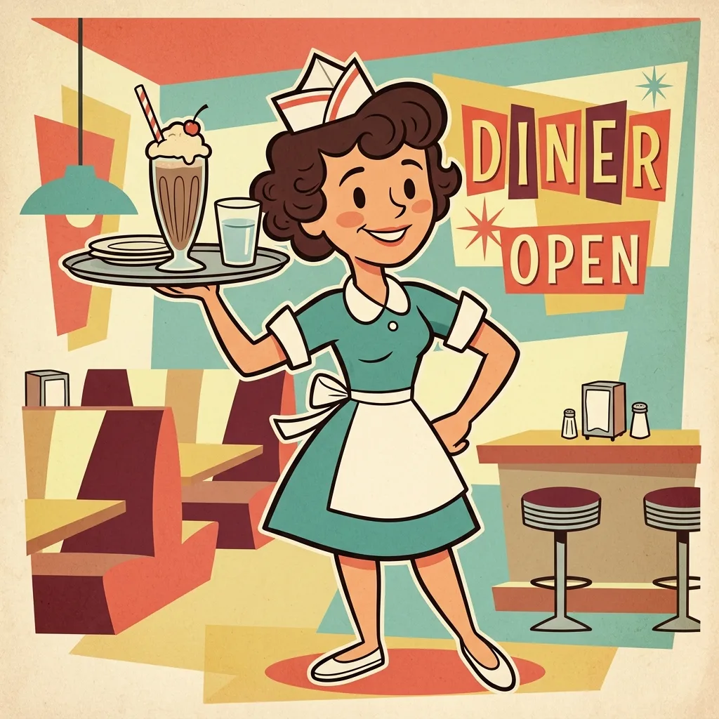 Diner Waitress