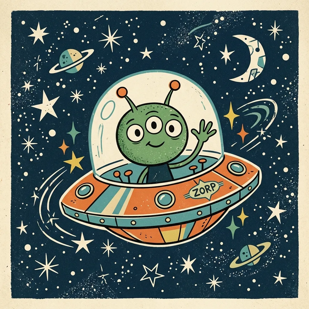 Retro Alien